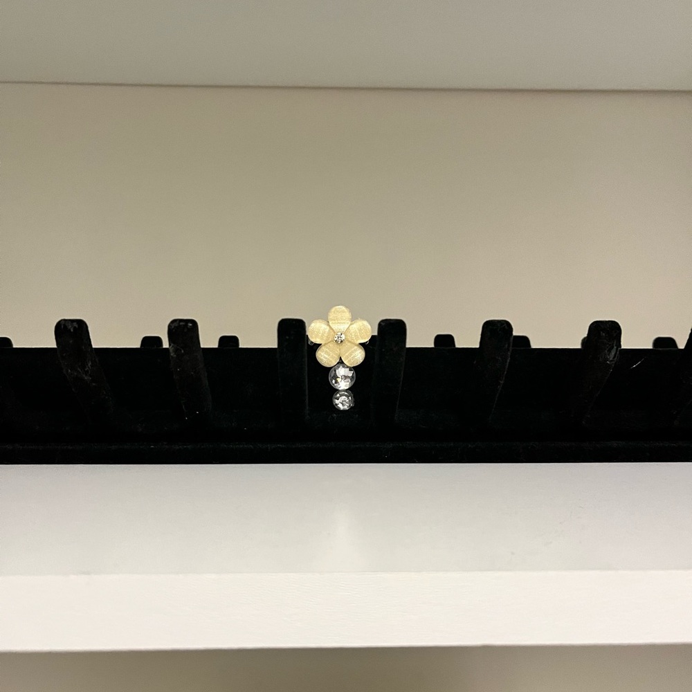 20 poles Ring Rack jewelry holder Velvet black